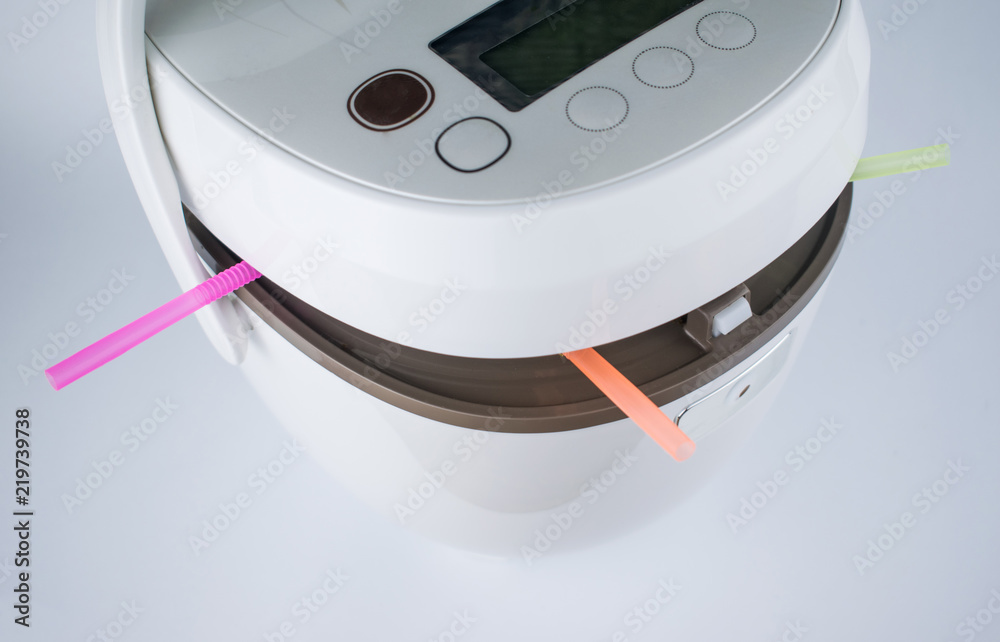 Fototapeta premium multi cooking on a light background.