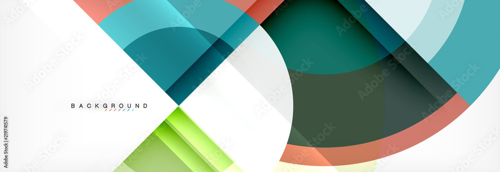 Vector circle abstract background Vector circle abstract background
