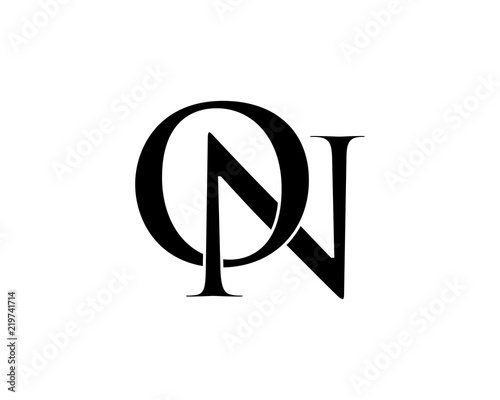 black silhouette initial typography alphabet font typeset logotype image vector icon