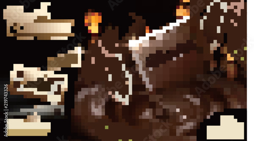 Premium chocolate ads