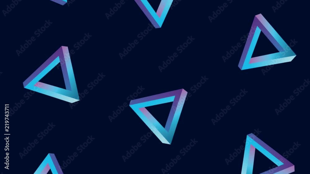 memphis neon triangles motion on dark background animation hd memphis neon triangles motion on dark background animation hd