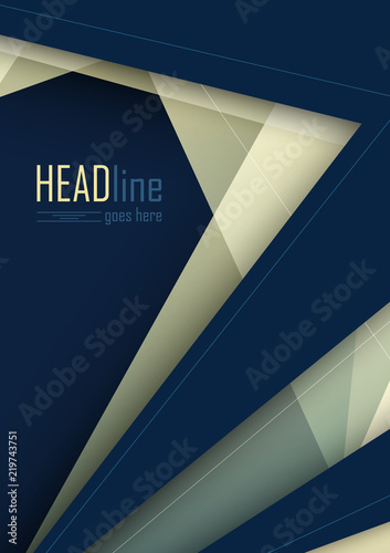 vector modern cover template