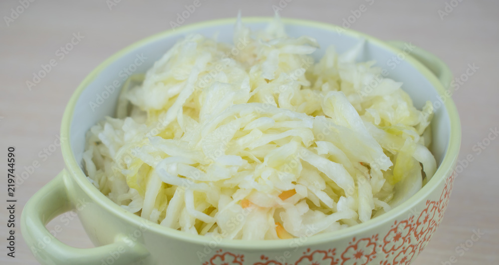 Sauerkraut. Sauerkraut.