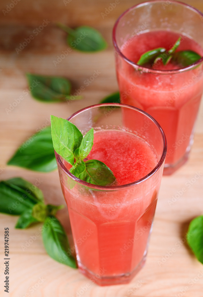 Refreshing summer watermelon cocktail Refreshing summer watermelon cocktail