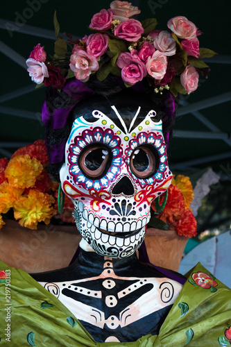 La Calavera Garbancera en Día de Muertos