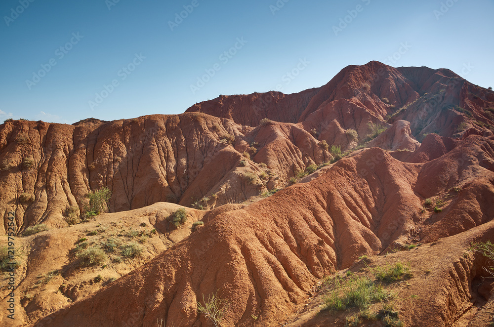 Fairy Tale Canyon, Kyrgyzstan.