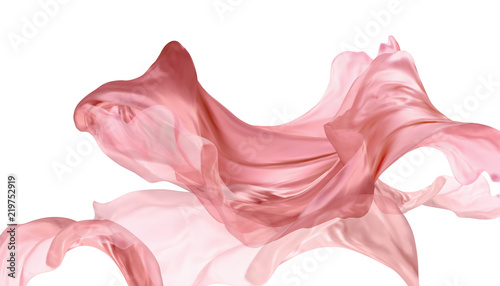 Obraz na płótnie Pink satin element