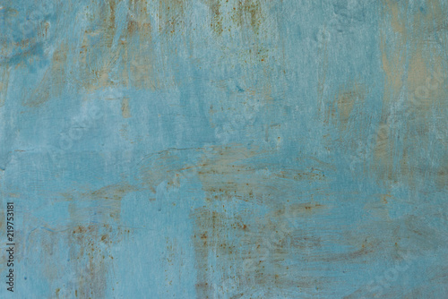 old weathered grey and blue concrete background