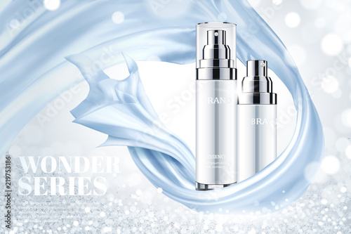 Cosmetic skincare ads