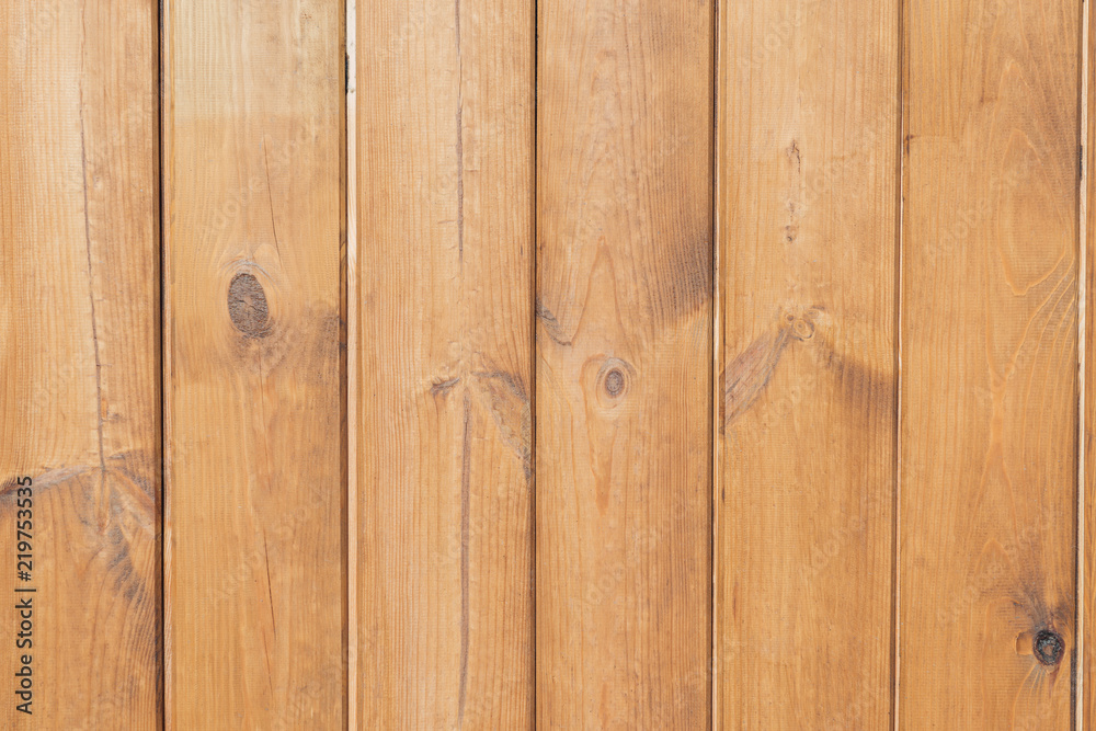 Fototapeta premium light brown wooden planks textured background