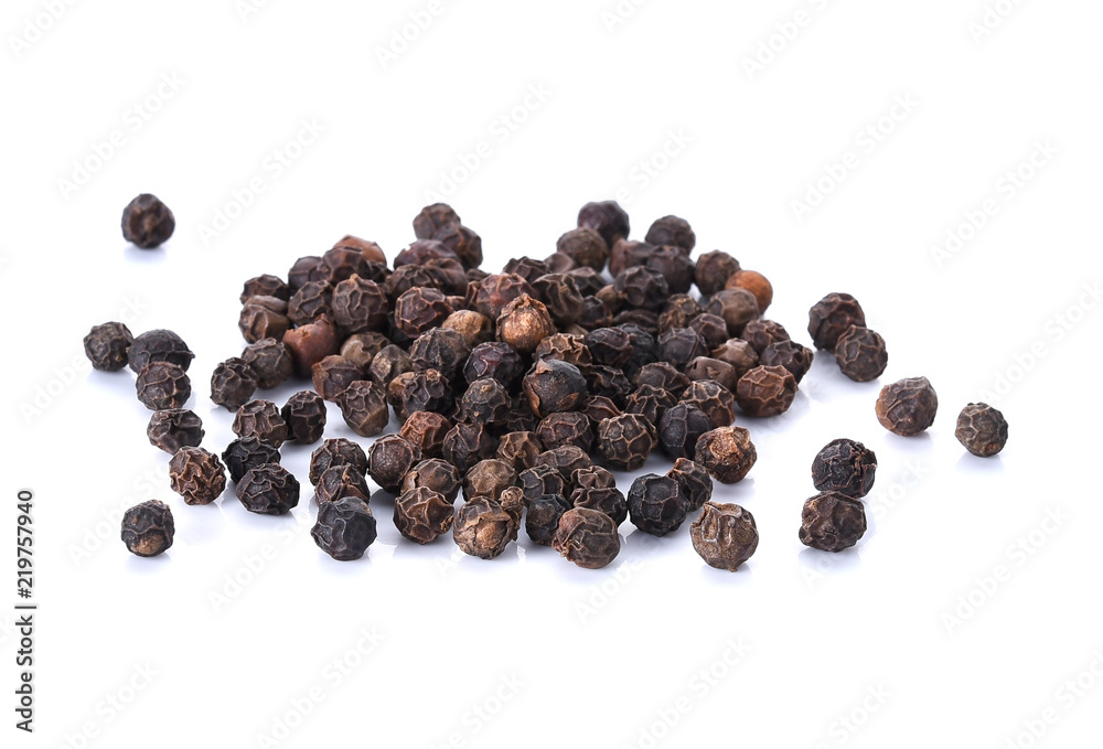 pepper corn isolated on white background pepper corn isolated on white background