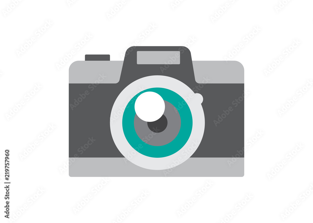 Camera icons set vector illustration. Camera black logo. Camera icons sign