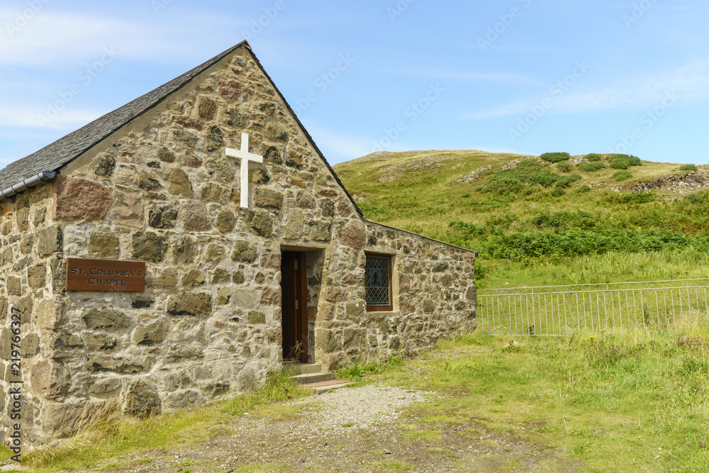 The Church of Scotland in the Island of Canna in the Inner Hebrides of Scotland