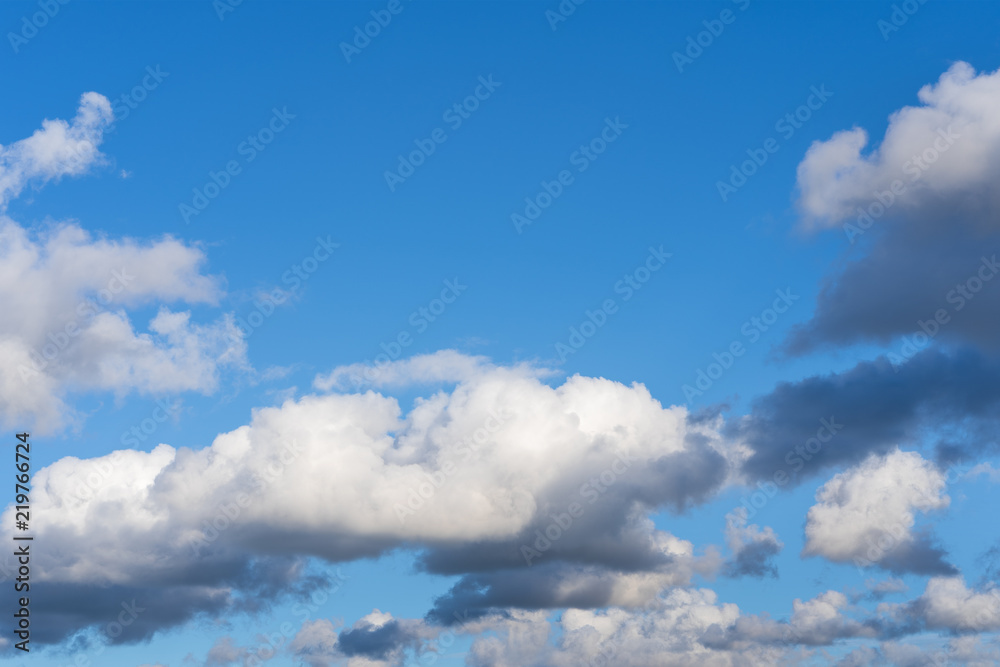 Obraz premium blue sky with clouds