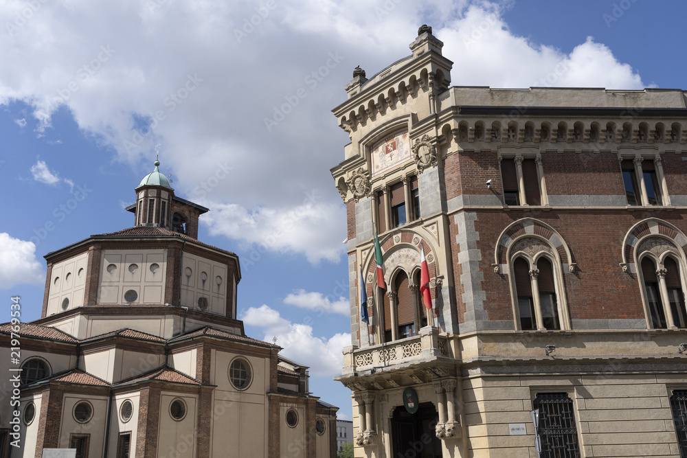 Legnano, Italy: Malinverni Palace and San Magno church