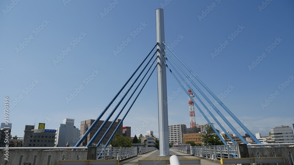 Fototapeta premium あゆみ橋・沼津市