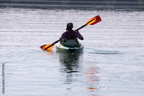 people enjoying kayaking on the river 