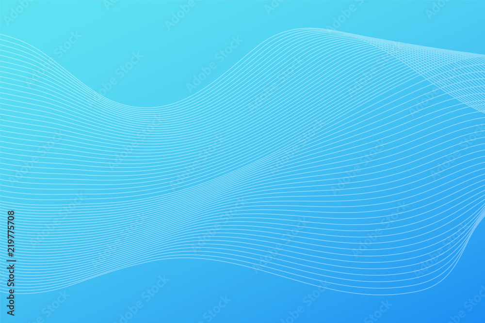 Abstract background. Wave pattern. Blue vector band lines. Curve illustration for design, business, marketing project, presentation, report, sample, template, decoration, advertisement Abstract background. Wave pattern. Blue vector band lines. Curve illustration for design, business, marketing project, presentation, report, sample, template, decoration, advertisement