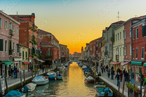Venedig Sonnenuntergang © Gernot Unfried
