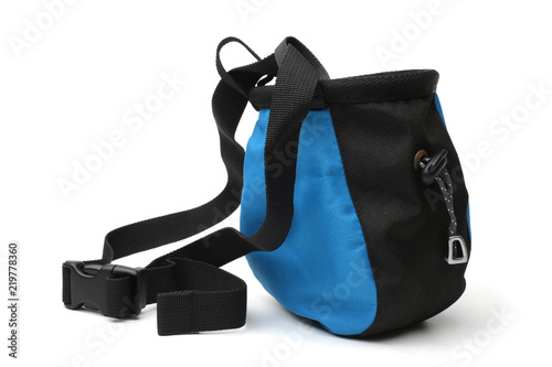 Climbing chalk bag photo