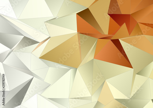 Triangular 3d  modern background