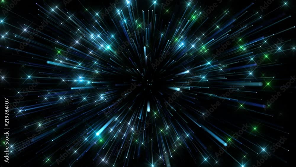 Star Burst Warp Space Star Burst Warp Space
