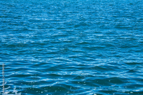 Surface of lake Michigan water