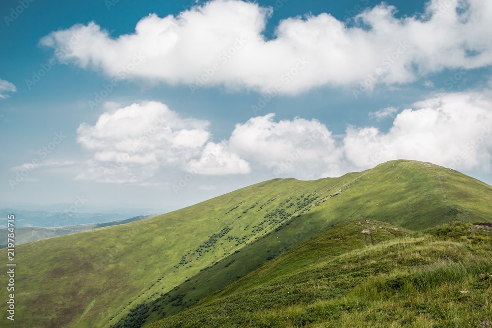 Borzhavsky mountain range. Carpathians