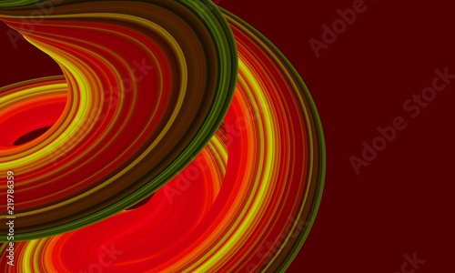 Twisted abstract striped sh...