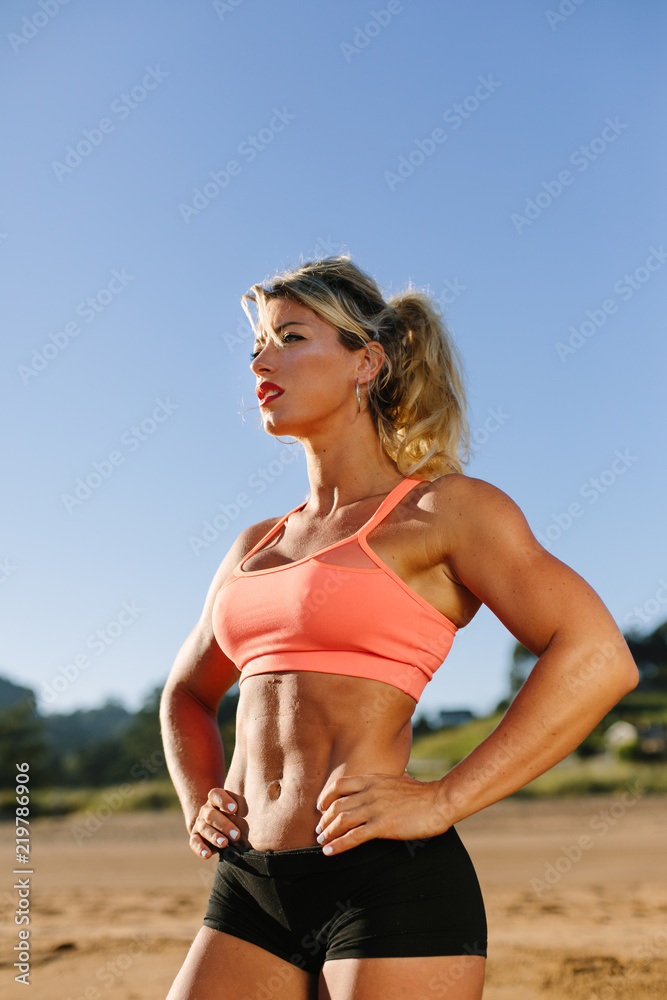 Female fitness lifestyle and motivation Female fitness lifestyle and motivation