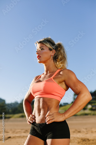 Female fitness lifestyle and motivation