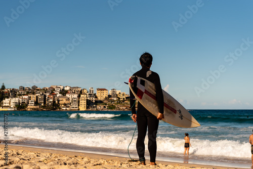Surfer am Bondi Beach