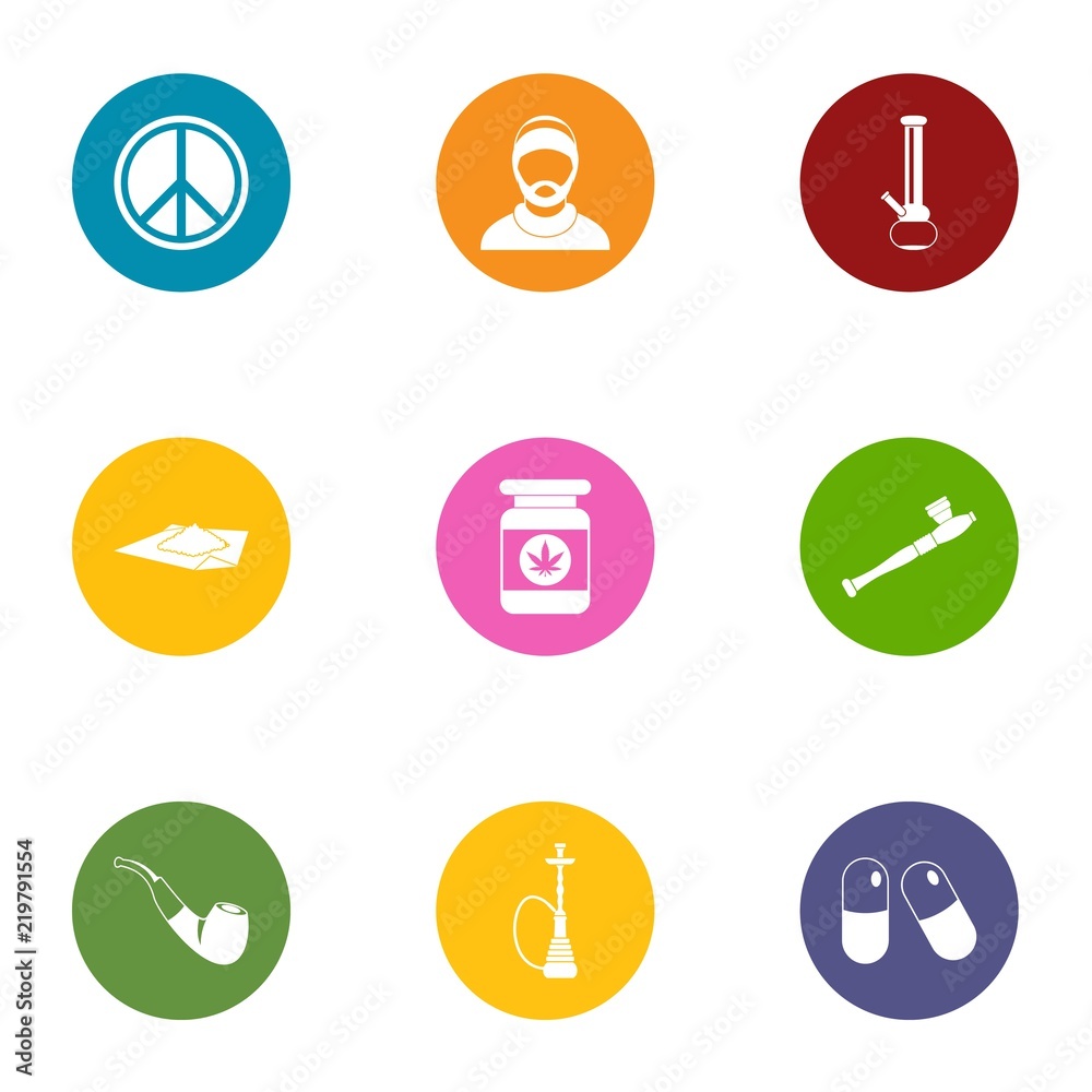 Luck security icons set. Flat set of 9 luck security vector icons for web isolated on white background Luck security icons set. Flat set of 9 luck security vector icons for web isolated on white background