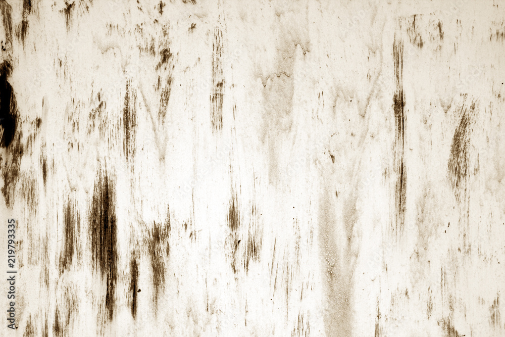 Fototapeta premium Grungy rusted metal surface in brown tone.