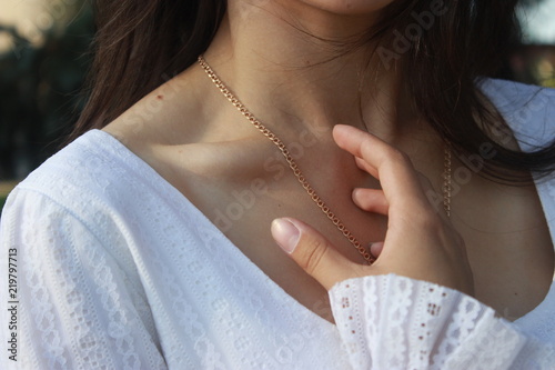 Obraz na płótnie collarbone