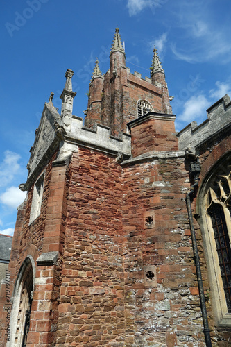 marienkirche in totnes, devon, england photo