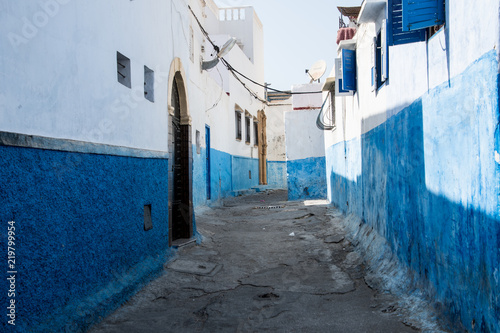 Casablanca blue streets © Gabriel