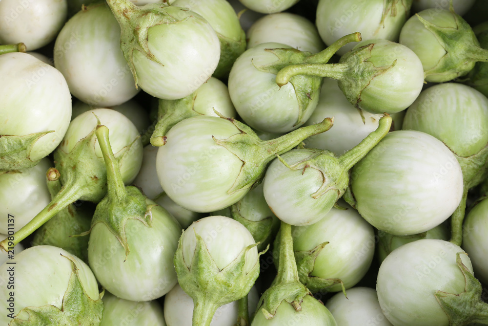 Thai spices fresh eggplant background. Thai spices fresh eggplant background.