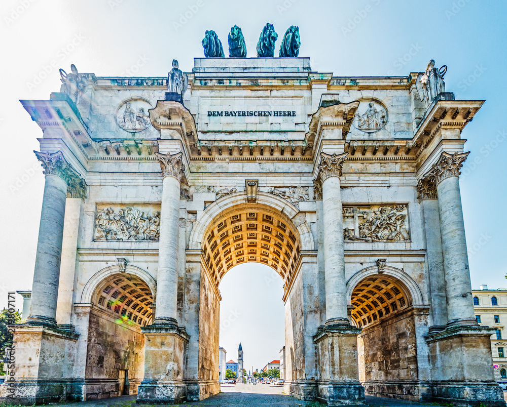 Obraz premium siegestor in munich
