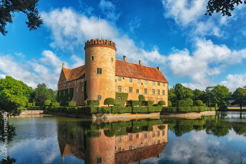 Fotografia Vittskövle Castle in Kristianstad Municipality, Scania, in southern Sweden