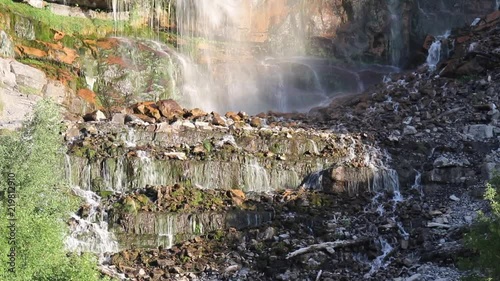 Mossy waterfall