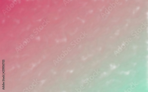 Red and aqua colorful through Tiny Glass background illustration.
