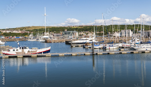 Boats Moored At Whitehaven Marina © joycedholyoak