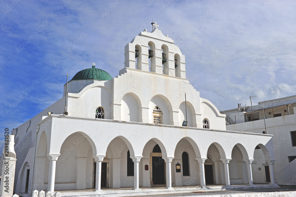 Cathedral of Chora town Cathedral of Chora town