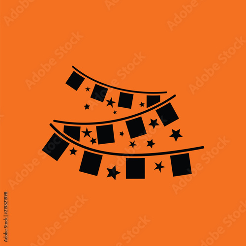 Party garland icon