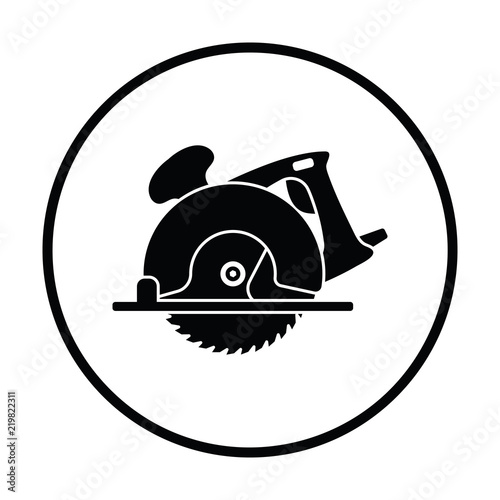 Circular saw icon