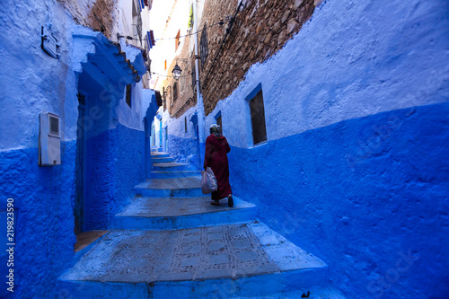 Enclave de la perla azul Marroqui © david