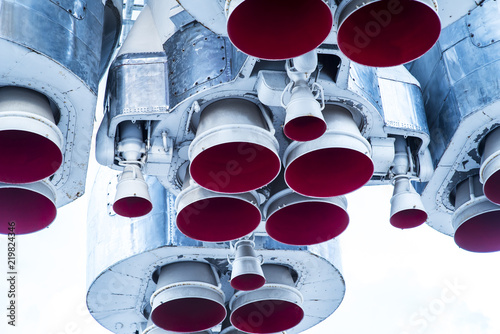 Rocket engines at the start © Denis Starostin