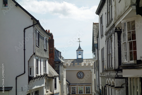 eastgade in totnes, devon, england photo
