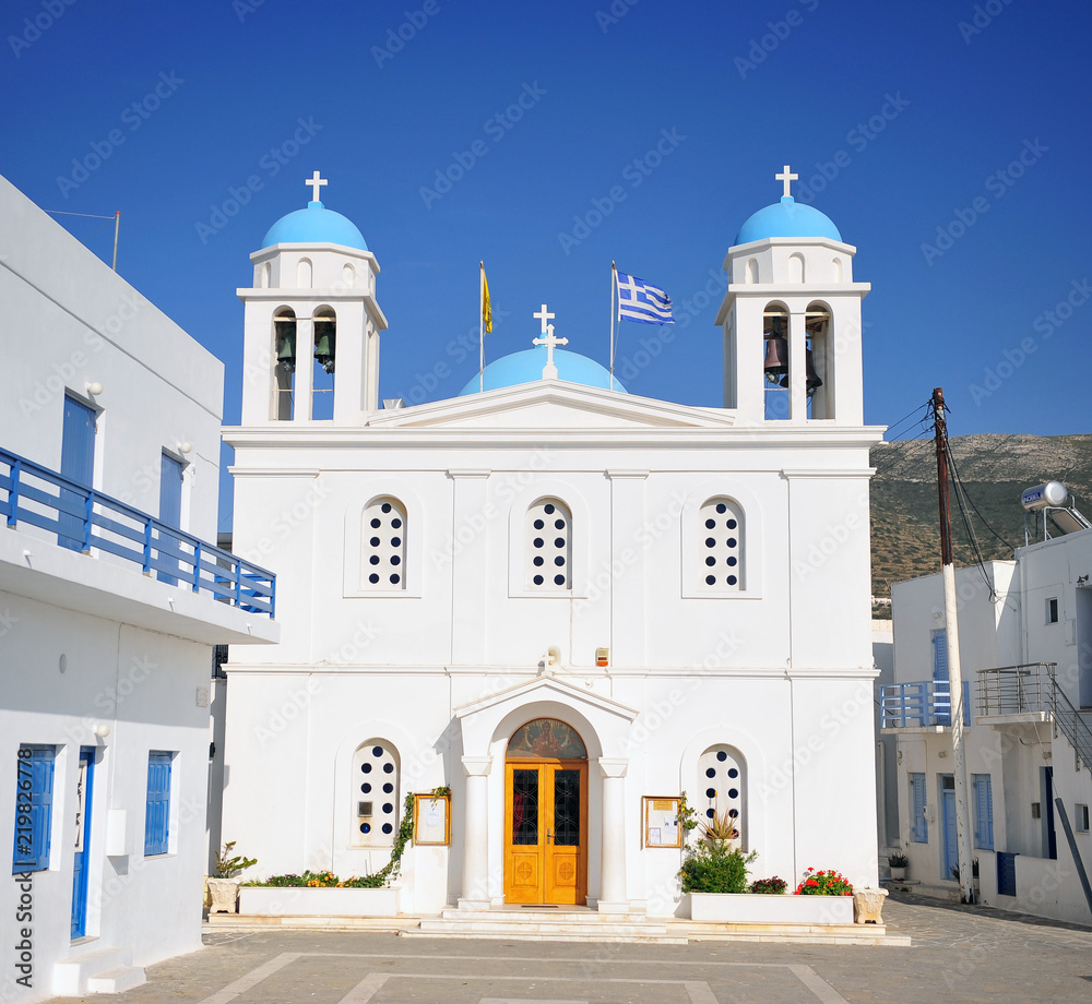 Greek church on Paros island
